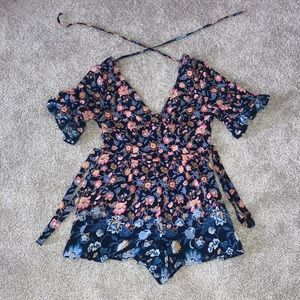 Francesca’s Floral Romper